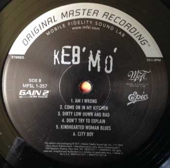 LP Keb Mo: Keb' Mo' LTD | NUM 106863