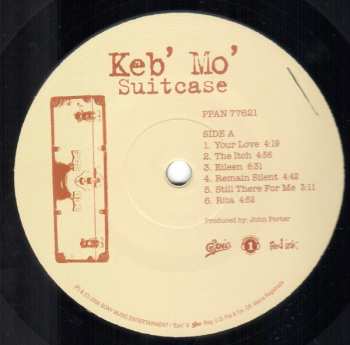 LP Keb Mo: Suitcase LTD 89930