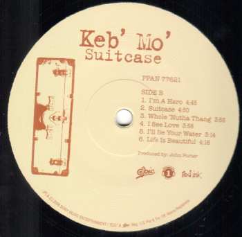 LP Keb Mo: Suitcase LTD 89930