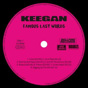 LP Keegan: Famous Last Words 127748