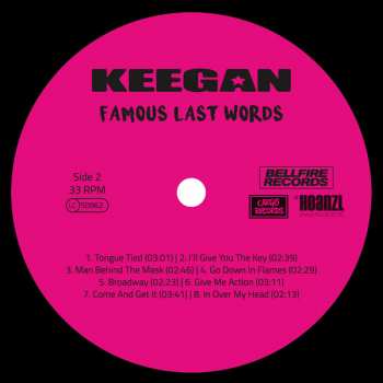 LP Keegan: Famous Last Words 127748