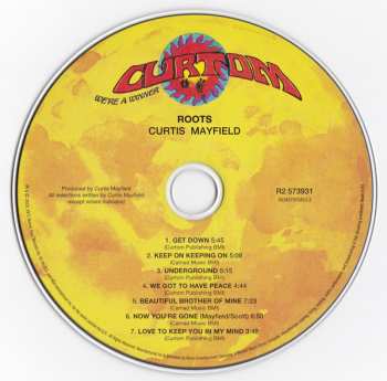 4CD/Box Set Curtis Mayfield: Keep On Keeping On: Curtis Mayfield Studio Albums 1970-1974 18970