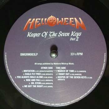 LP Helloween: Keeper Of The Seven Keys (Part II) 18987