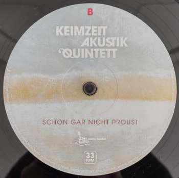 LP Keimzeit Akustik Quintett: Schon Gar Nicht Proust 499808
