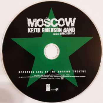 DVD Keith Emerson Band: Moscow 24149