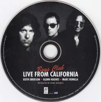CD Keith Emerson: Boys Club - Live From California 190409