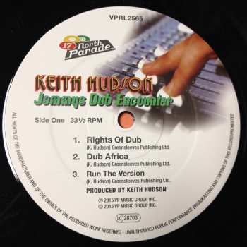LP Keith Hudson: Jammys Dub Encounter 71782