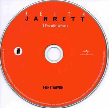 3CD Keith Jarrett: 3 Essential Albums 123184