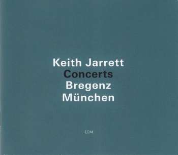 3CD Keith Jarrett: Concerts (Bregenz München) 195938
