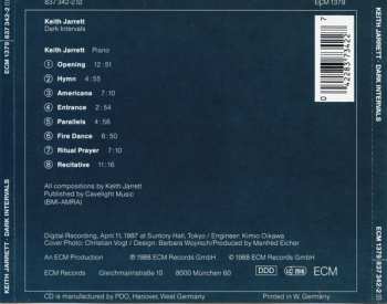 CD Keith Jarrett: Dark Intervals 320411