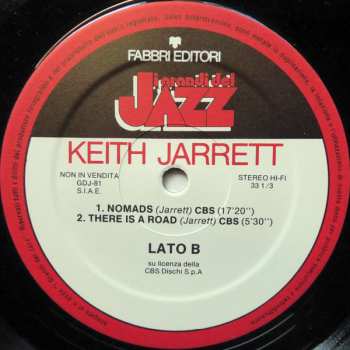LP Keith Jarrett: Vision