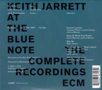 CD Keith Jarrett: Keith Jarrett At The Blue Note - Saturday, June 4th 1994 1st Set 146243