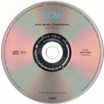 CD Keith Jarrett: Last Dance 118279