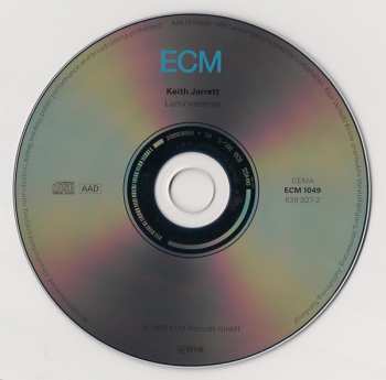 CD Keith Jarrett: Luminessence 431702