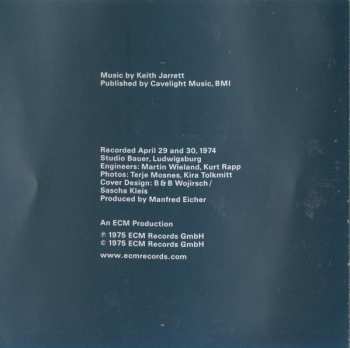 CD Keith Jarrett: Luminessence 431702
