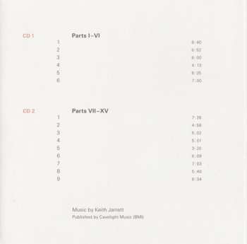 2CD Keith Jarrett: Rio 121505