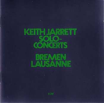 2CD Keith Jarrett: Solo Concerts Bremen / Lausanne 123577