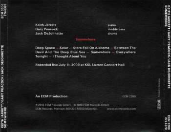 CD Keith Jarrett: Somewhere 121401