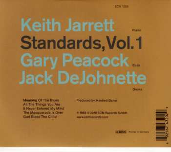 CD Keith Jarrett: Standards, Vol. 1 181987
