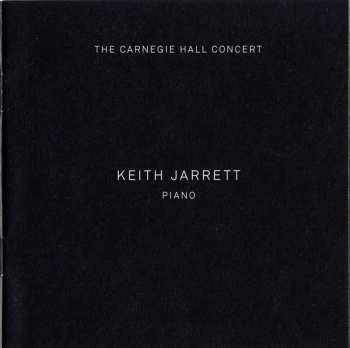 2CD Keith Jarrett: The Carnegie Hall Concert 6461