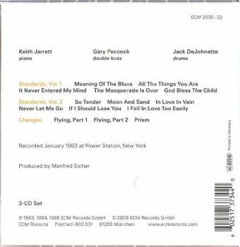 3CD/Box Set Keith Jarrett Trio: Setting Standards - New York Sessions LTD 301339