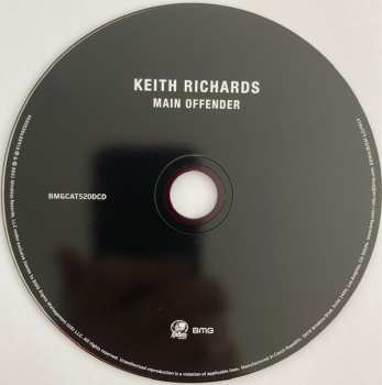 2CD Keith Richards: Main Offender DLX 392221