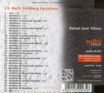 CD Kemal Cem Yilmaz: Goldberg Variations 330505