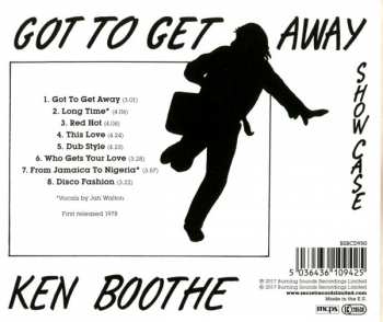 CD Ken Boothe: Got To Get Away Showcase 274596