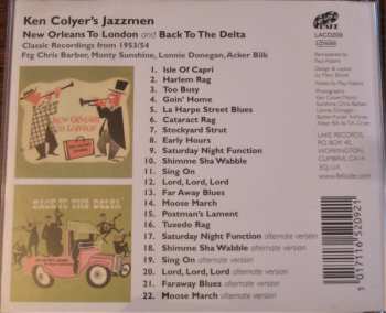 CD Ken Colyer's Jazzmen: New Orleans To London / Back To The Delta 288522