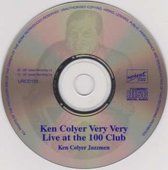 CD Ken Colyer: Very Very Live At The 100 Club 92809