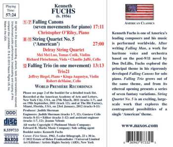 CD Christopher O'Riley: String Quartet No. 5  ('American')