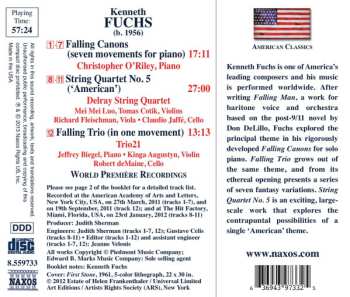 CD Kenneth Fuchs: String Quartet No. 5  ('American') 530764