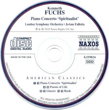 CD Kenneth Fuchs: Piano Concerto 'Spiritualist' 481153