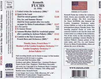 CD Kenneth Fuchs: Canticle To The Sun • United Artists 472392