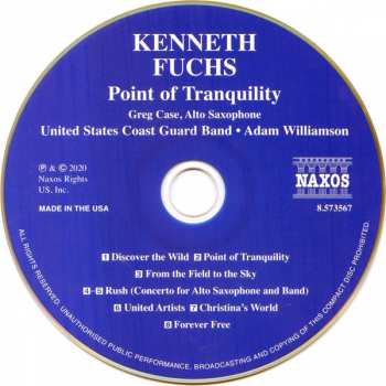 CD Kenneth Fuchs: Point of Tranquility 405235