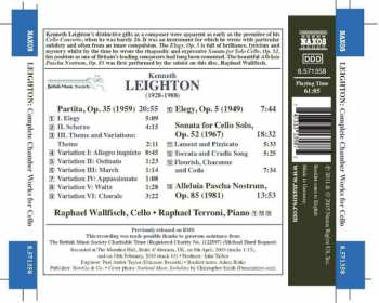 CD Kenneth Leighton: Complete Chamber Works For Cello  291128