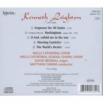 CD Kenneth Leighton: The World's Desire 301468