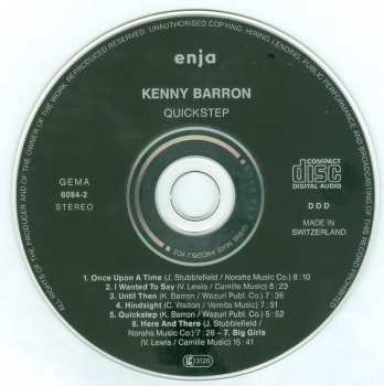 CD Kenny Barron Quintet: Quickstep