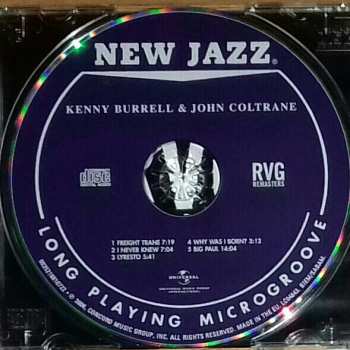 CD Kenny Burrell: Kenny Burrell & John Coltrane 412817