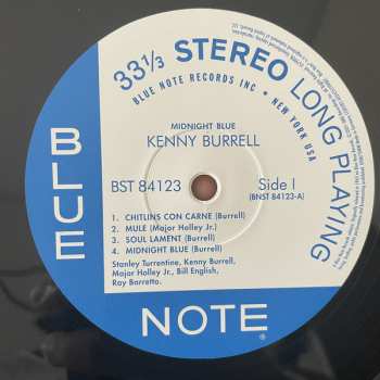 LP Kenny Burrell: Midnight Blue 57177