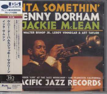 CD Jackie McLean: Inta Somethin' LTD