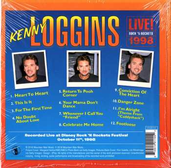 CD Kenny Loggins: Live! Rock 'N Rockets 1998 LTD 260387