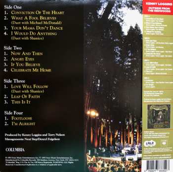 2LP Kenny Loggins: Outside (From The Redwoods) LTD | CLR 141226