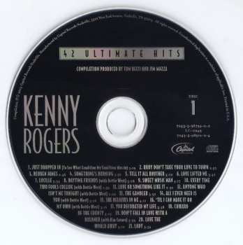 2CD Kenny Rogers: 42 Ultimate Hits 531965