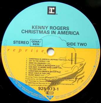 LP Kenny Rogers: Christmas In America LTD | CLR 457531