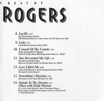 CD Kenny Rogers: The Very Best Of Kenny Rogers 38691