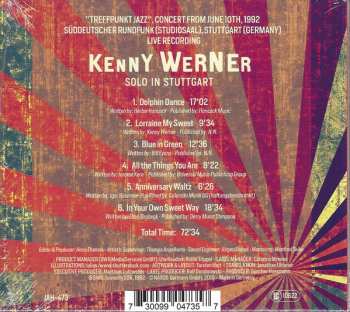 CD Kenny Werner: Solo In Stuttgart 122561