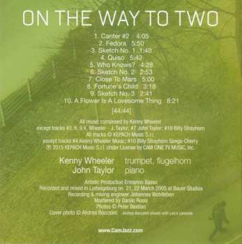 CD Kenny Wheeler: On The Way To Two 341272