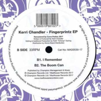 LP Kerri Chandler: Fingerprintz EP 348793