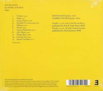 CD Kevin Hays: Hope 513132